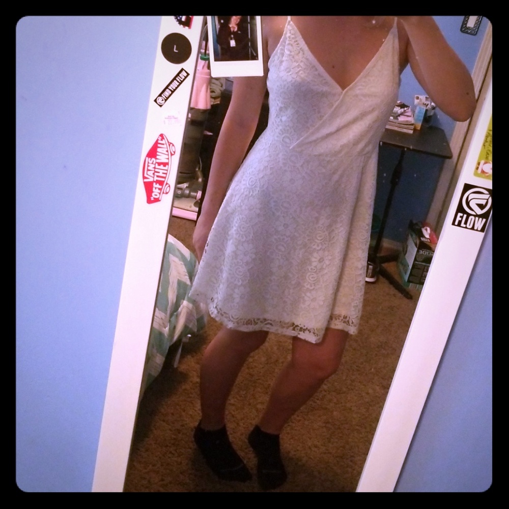 White Lace Dress